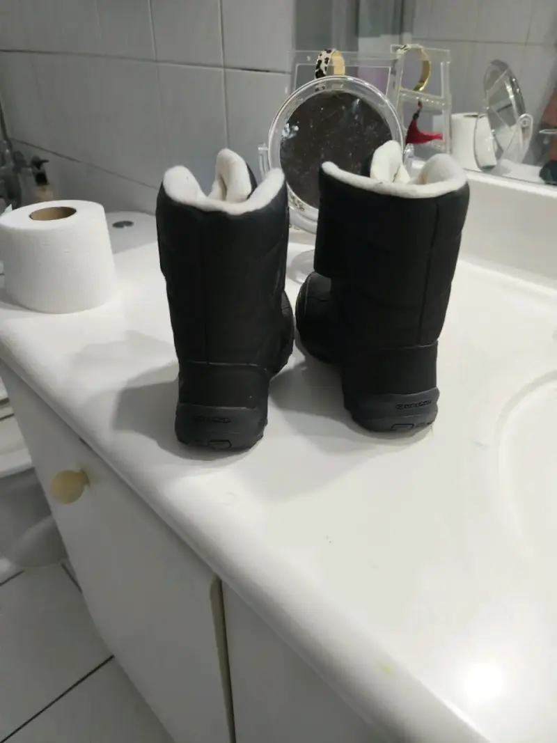 Botas de invierno negras para niños - 2