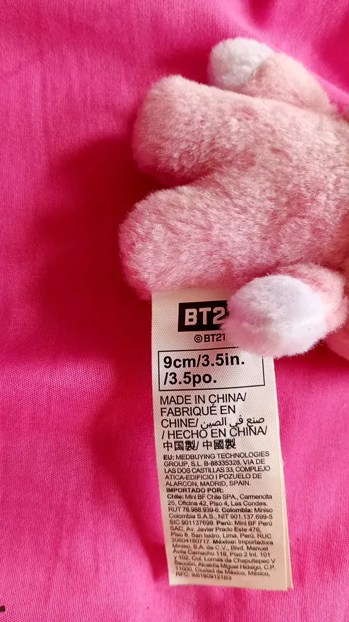 Peluche BT21 Kokki de Miniso - 2