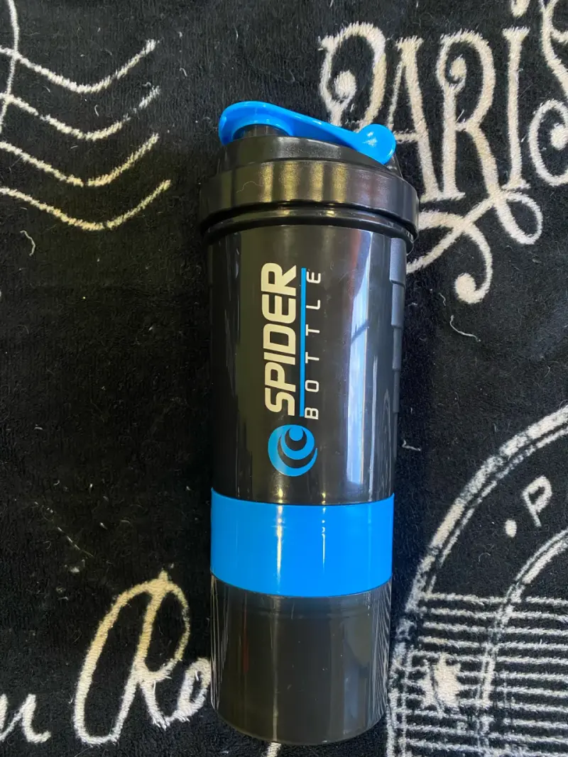 Shaker Spider Bottle con compartimentos - 3