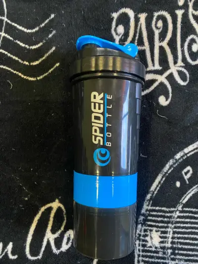 Shaker Spider Bottle con compartimentos - miniatura 3