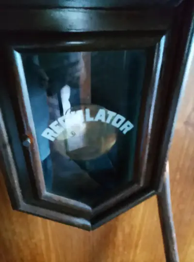 Reloj de Pared Antiguo Regulador - miniatura 1