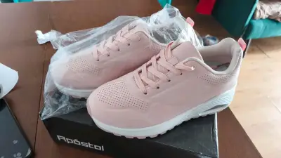 Zapatillas deportivas mujer color rosa - miniatura 1
