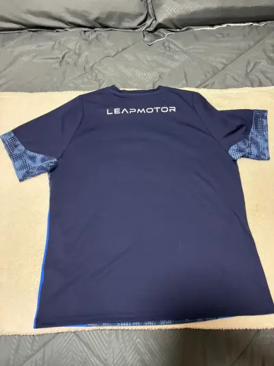 Camiseta Entrenamiento UC  Puma azul con logo BICE - miniatura 2