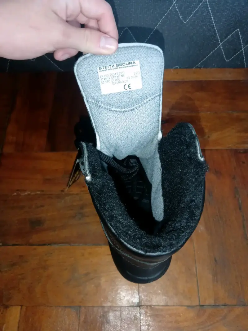 Botas de seguridad Steitz Secura Gore-Tex negras - 4