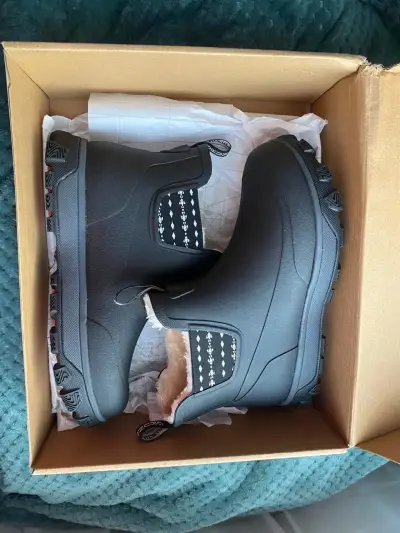 Botas de invierno Grundéns negras con forro térmico - miniatura 5