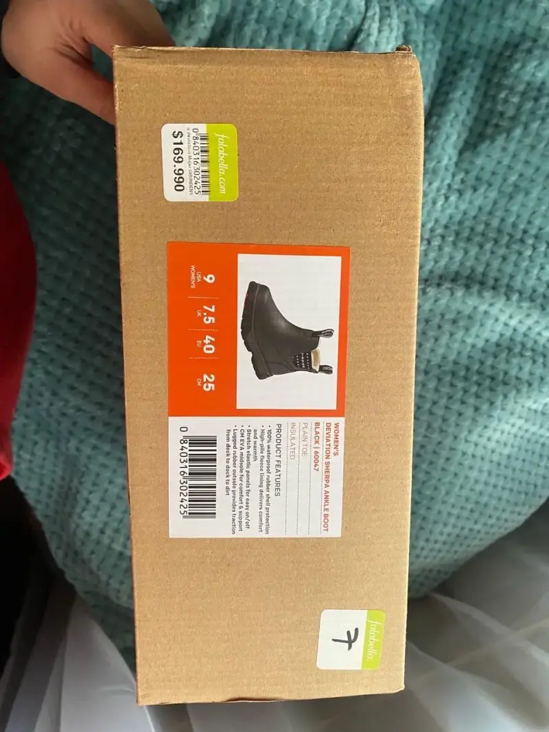 Botas de invierno Grundéns negras con forro térmico - 6