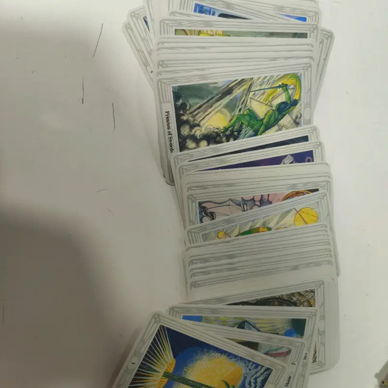 Tarot Aleister Crowley Thoth en buen estado - 3