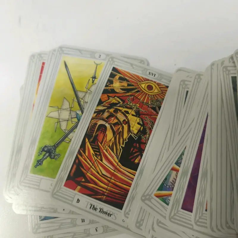 Tarot Aleister Crowley Thoth en buen estado - 4