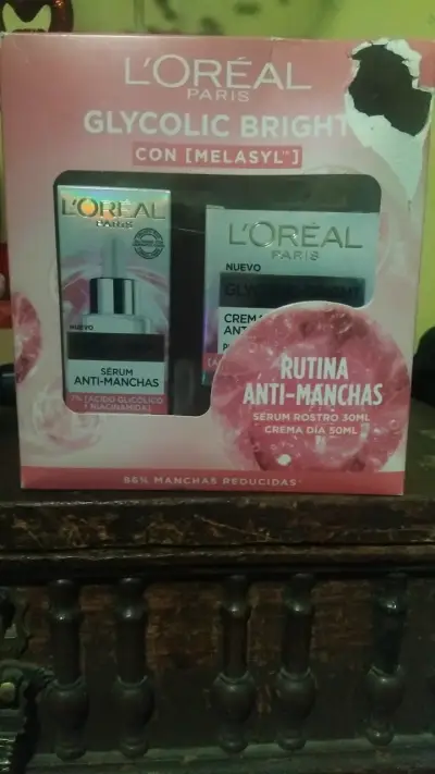 Set L'Oréal Paris Glycolic Bright Anti-Manchas - miniatura 1
