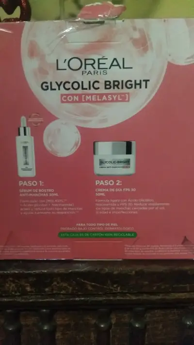 Set L'Oréal Paris Glycolic Bright Anti-Manchas - miniatura 2
