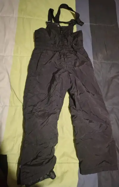 Pantalón termico marron y negro los dos talla 8 - miniatura 2
