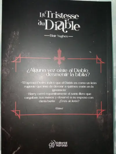 Libro 'La Tristesse du Diable' de Blair Nughes - miniatura 2