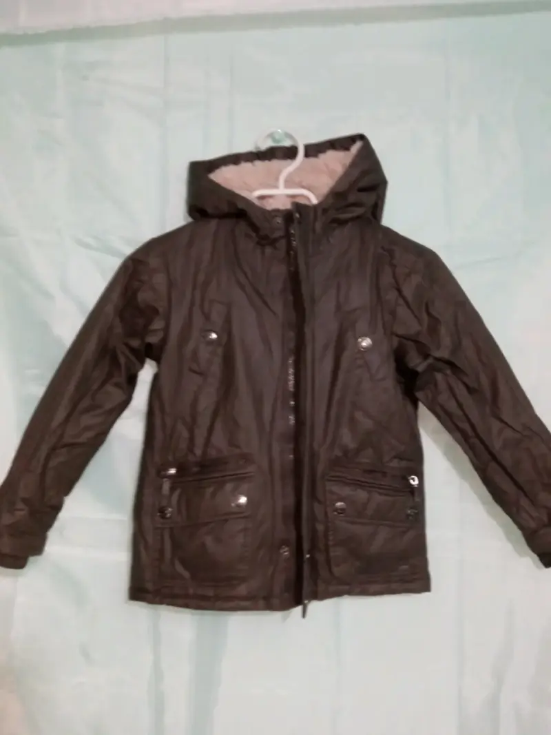 Chaqueta de invierno para niño con capucha - 2