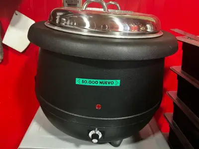 Olla eléctrica para sopas con tapa de acero inoxidable - miniatura 1