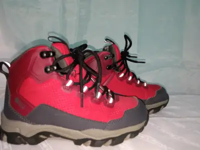 Botas de montaña rojas para trekking. Talla 30. - miniatura 2