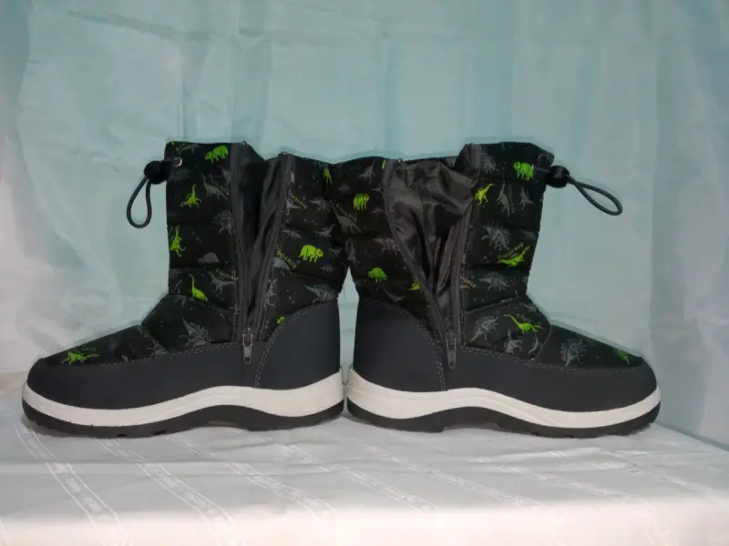 Botas de invierno para niños, diseño de dinosaur - 3