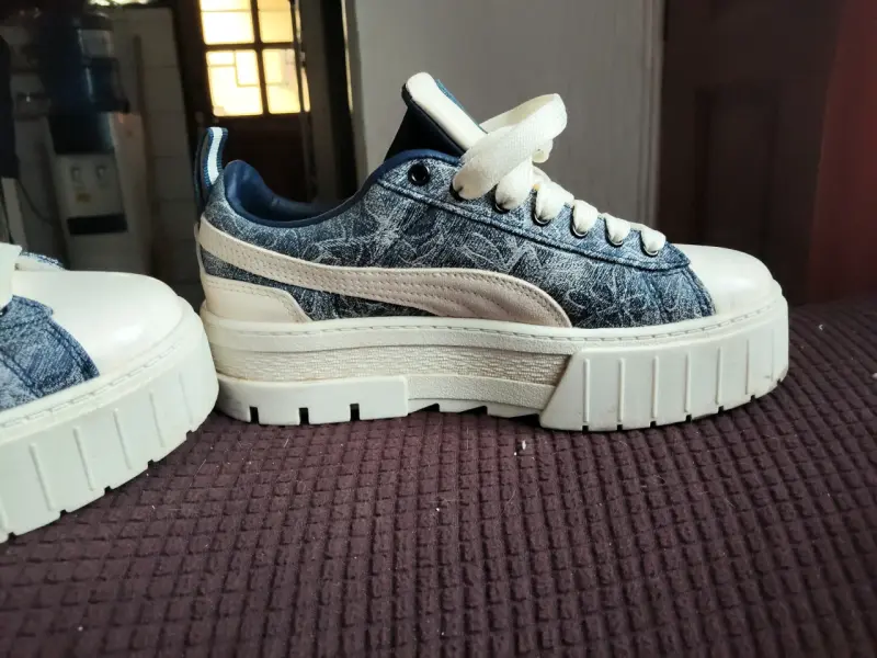 Zapatillas deportivas Puma denim blanco - 5
