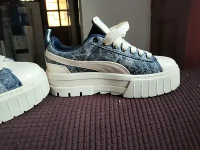Zapatillas deportivas Puma denim blanco - miniatura 5