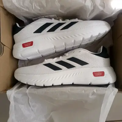 Zapatillas deportivas Adidas blancas con negro - miniatura 2
