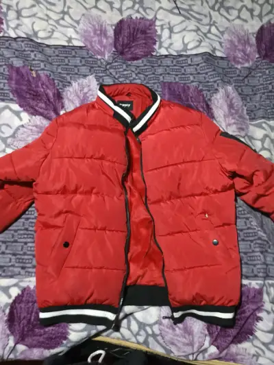 Chaqueta bomber roja para hombre Boody - miniatura 1