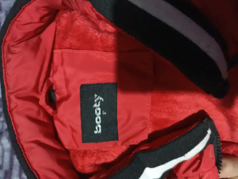 Chaqueta bomber roja para hombre Boody - 2