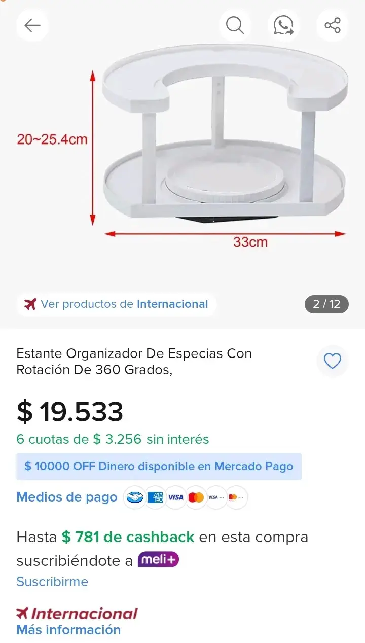 organizador de especias giratorio - 2