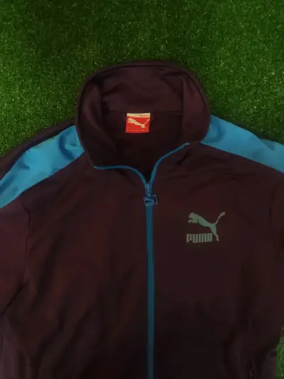 Chaqueta deportiva Puma azul y morado - miniatura 3
