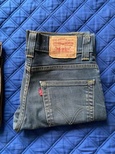 Jeans Levi's 511 Slim Fit Azul Talla W29 L32 - miniatura 2