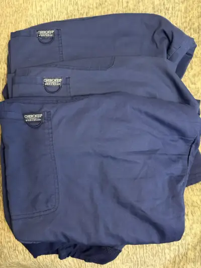 Lote 3 Pantalones clínicos 2XL Cherokee navy - miniatura 1