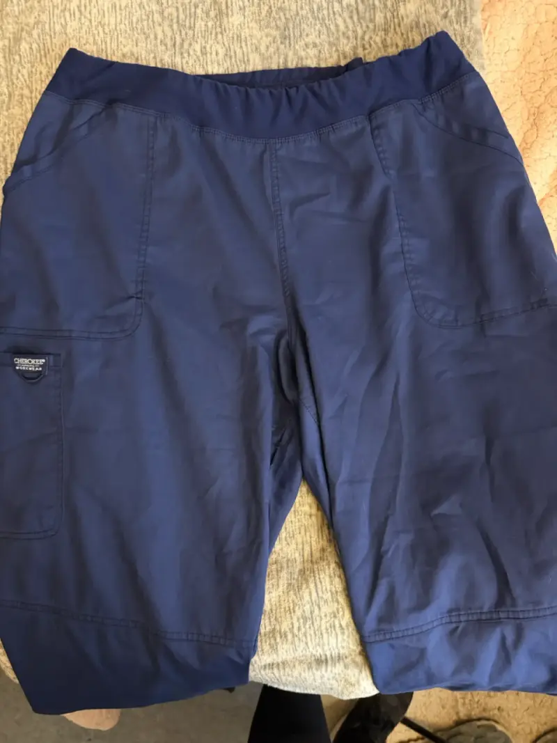 Lote 3 Pantalones clínicos 2XL Cherokee navy - 2