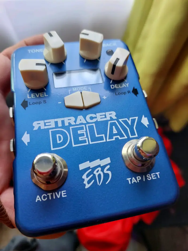Pedal de efectos EBS Retracer Delay - 2