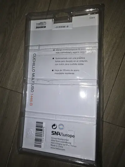 Cuchillo multiuso Bahco con funda naranja - miniatura 4