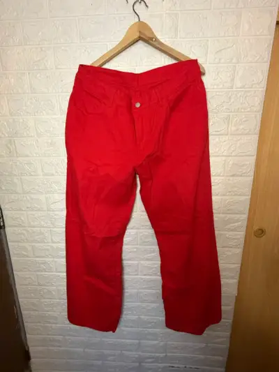 Jeans rojos mujer - miniatura 1
