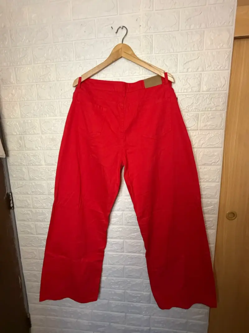Jeans rojos mujer - 2
