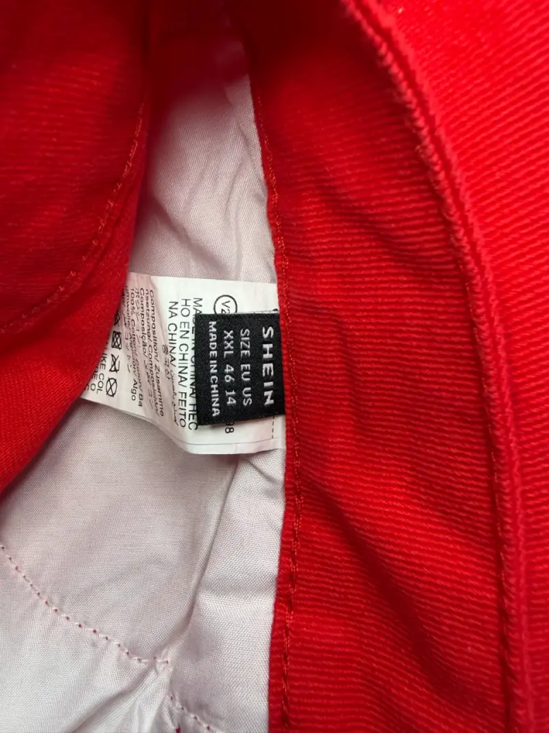 Jeans rojos mujer - 5