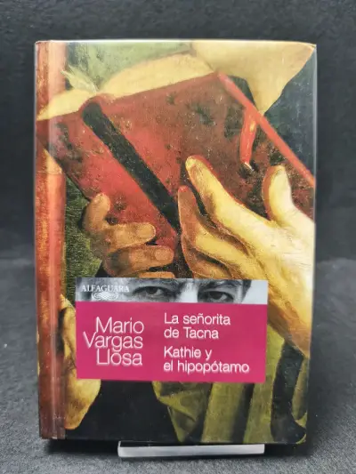 Libro 'La señorita de Tacna' y 'Kathie y el hipopótamo' de Mario Vargas Llosa - miniatura 1