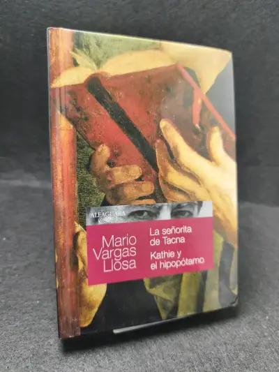 Libro 'La señorita de Tacna' y 'Kathie y el hipopótamo' de Mario Vargas Llosa - miniatura 2