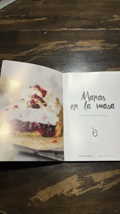 Libro de cocina 'Manos en la masa' con recetas - miniatura 2