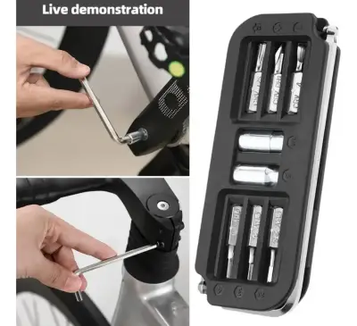 Herramienta multifuncional para bicicleta - miniatura 2