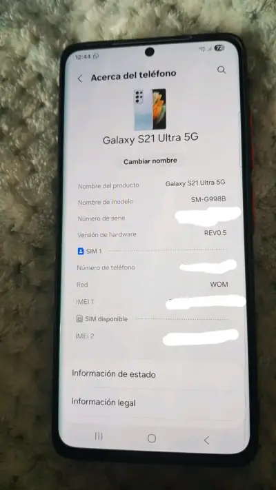Samsung Galaxy S21 Ultra 5G - miniatura 1
