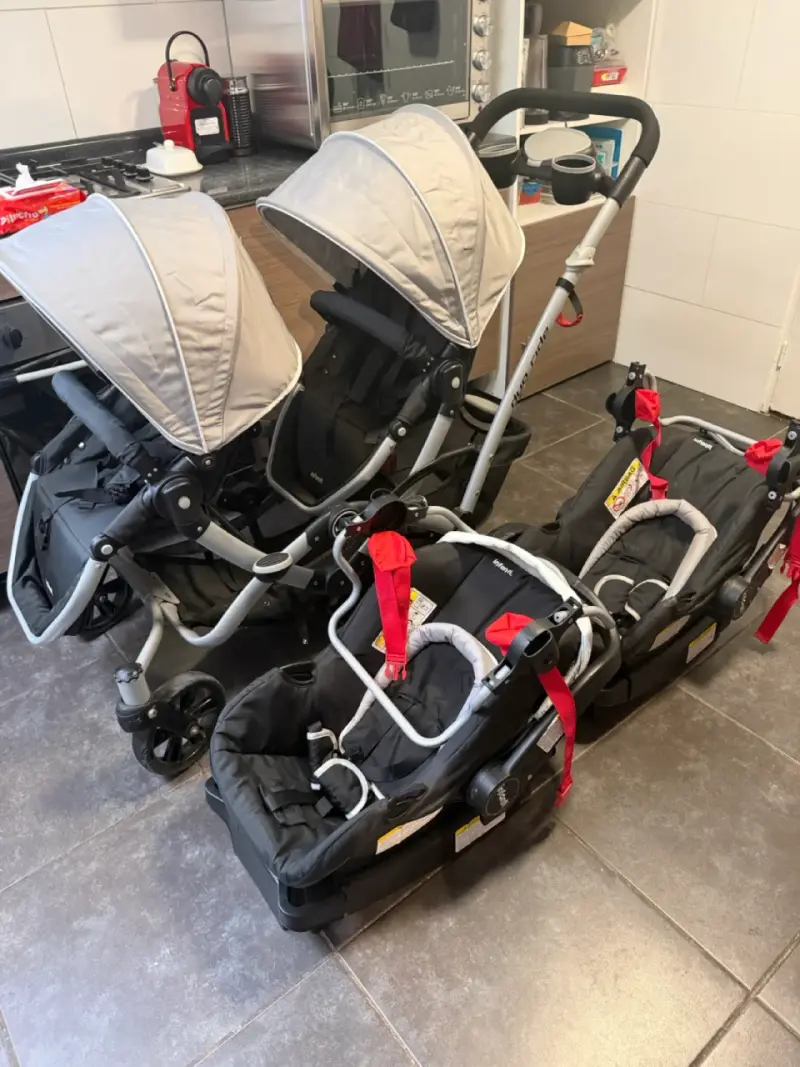 Coche Travel System Doble Infanti Duo Ride - 5