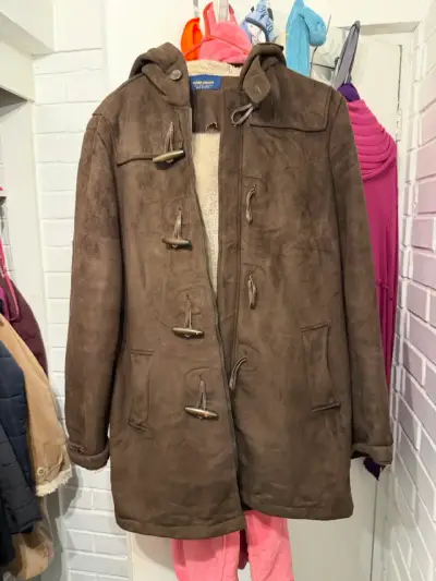 Abrigo Duffle Coat Marrón Zara Hombre - miniatura 1