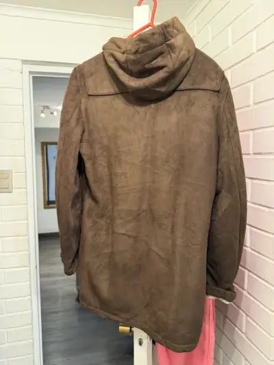 Abrigo Duffle Coat Marrón Zara Hombre - miniatura 2