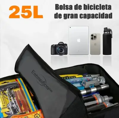 Alforjas Doble para Bicicleta 25 Litros - miniatura 3