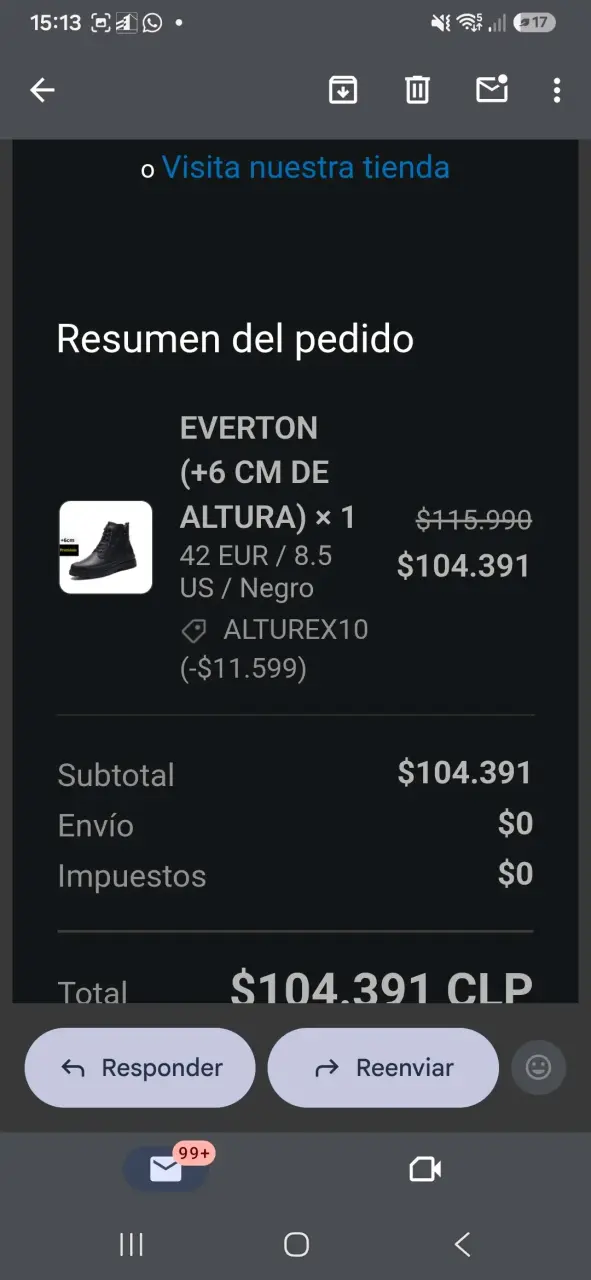 Botas de cuero negro con cierre lateral - 3
