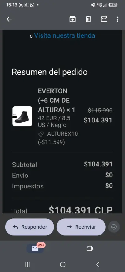 Botas de cuero negro con cierre lateral - miniatura 3