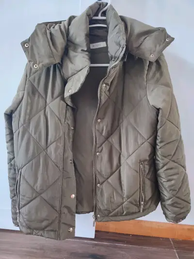 Chaqueta acolchada verde oliva Privilege talla L - miniatura 1
