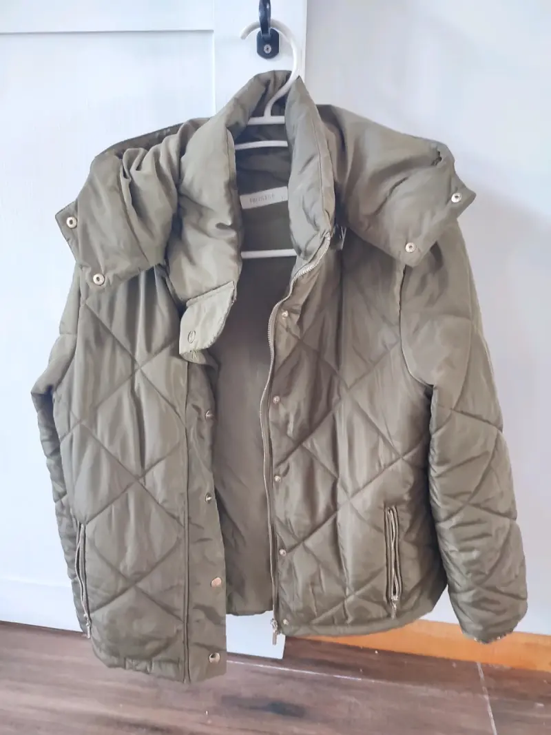 Chaqueta acolchada verde oliva Privilege talla L - 2