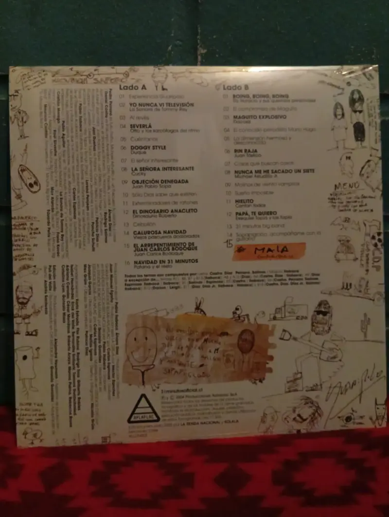 Vinilo 31 Canciones de Amor de 31 Minutos - 2