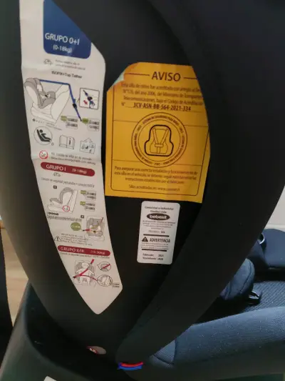 Silla de Auto Bebesit Negra para Bebé - miniatura 2